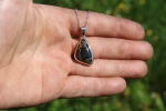 Pendentif en argent 925 - Marbre du Simmental ( Bern )