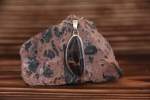 Pendentif en argent 925 - Marbre du Simmental ( Bern )