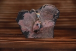 Pendentif en argent 925 - Rhodonite de Splugen Région des ( Grison )
